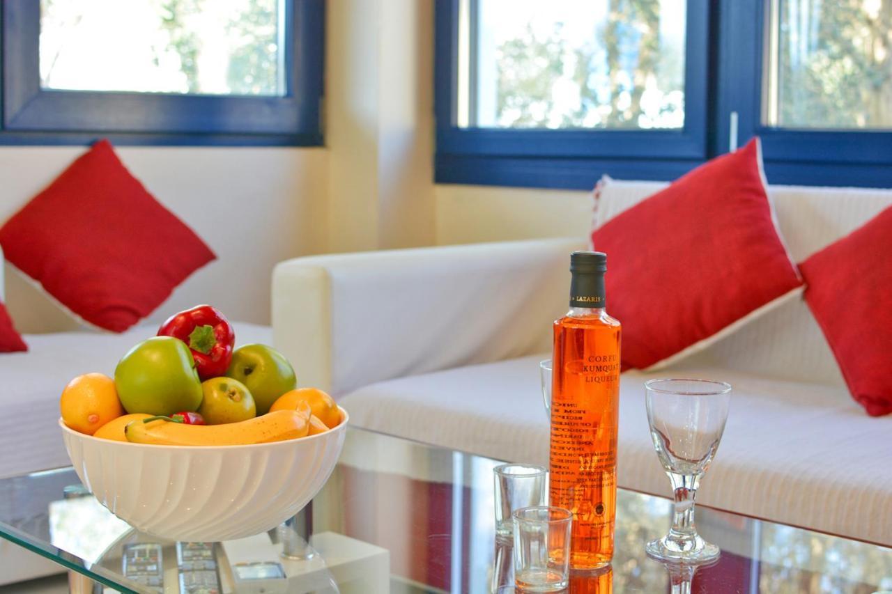 Gouvia - Luxury Suite Bagian luar foto
