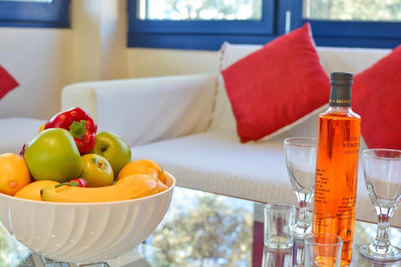 Gouvia - Luxury Suite Bagian luar foto